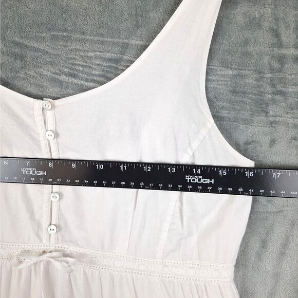 Seraphine Dress 4 Maternity Babydoll Cottagecore Eyelet Boho Prairie Summer - Picture 4 of 7